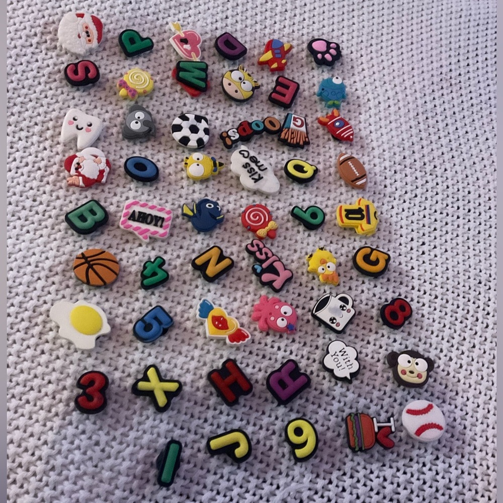 53 piece Jibbitz Charms